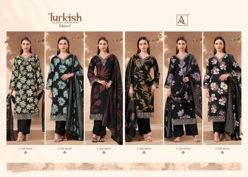 Alok suits turkish edition 7 Bulk dress materials in ahmedabad