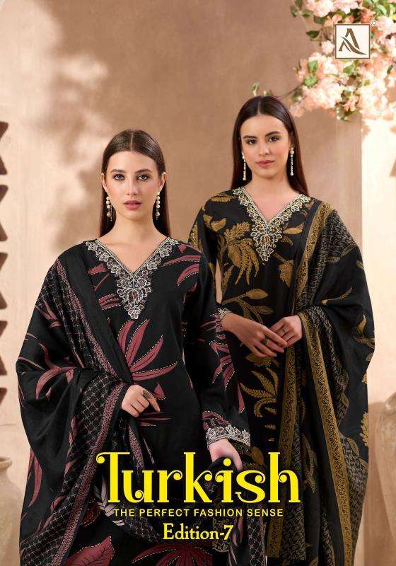 Alok suits turkish edition 7 Bulk dress materials in ahmedabad