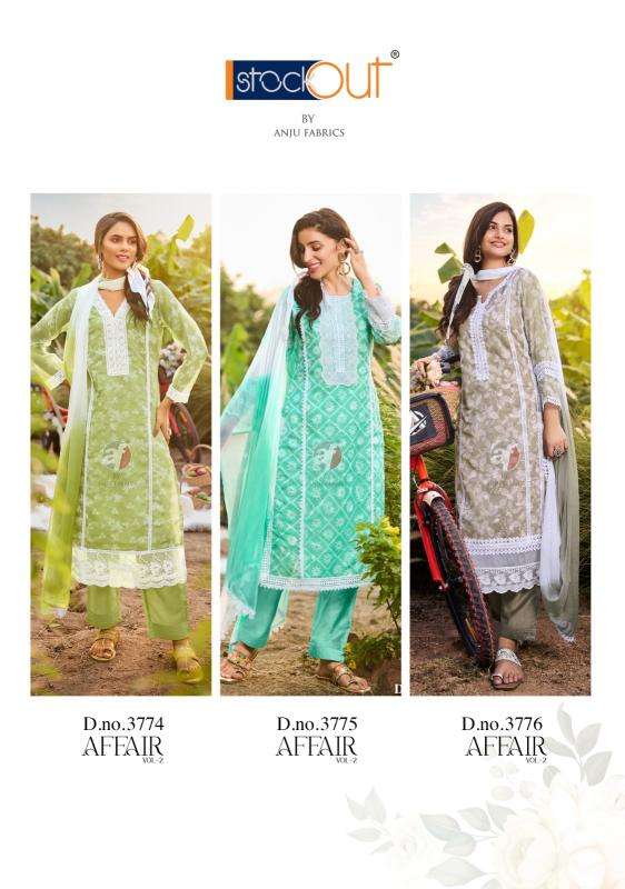 Anju fabrics affair vol 2 Kurti manufacturers in Gujarat