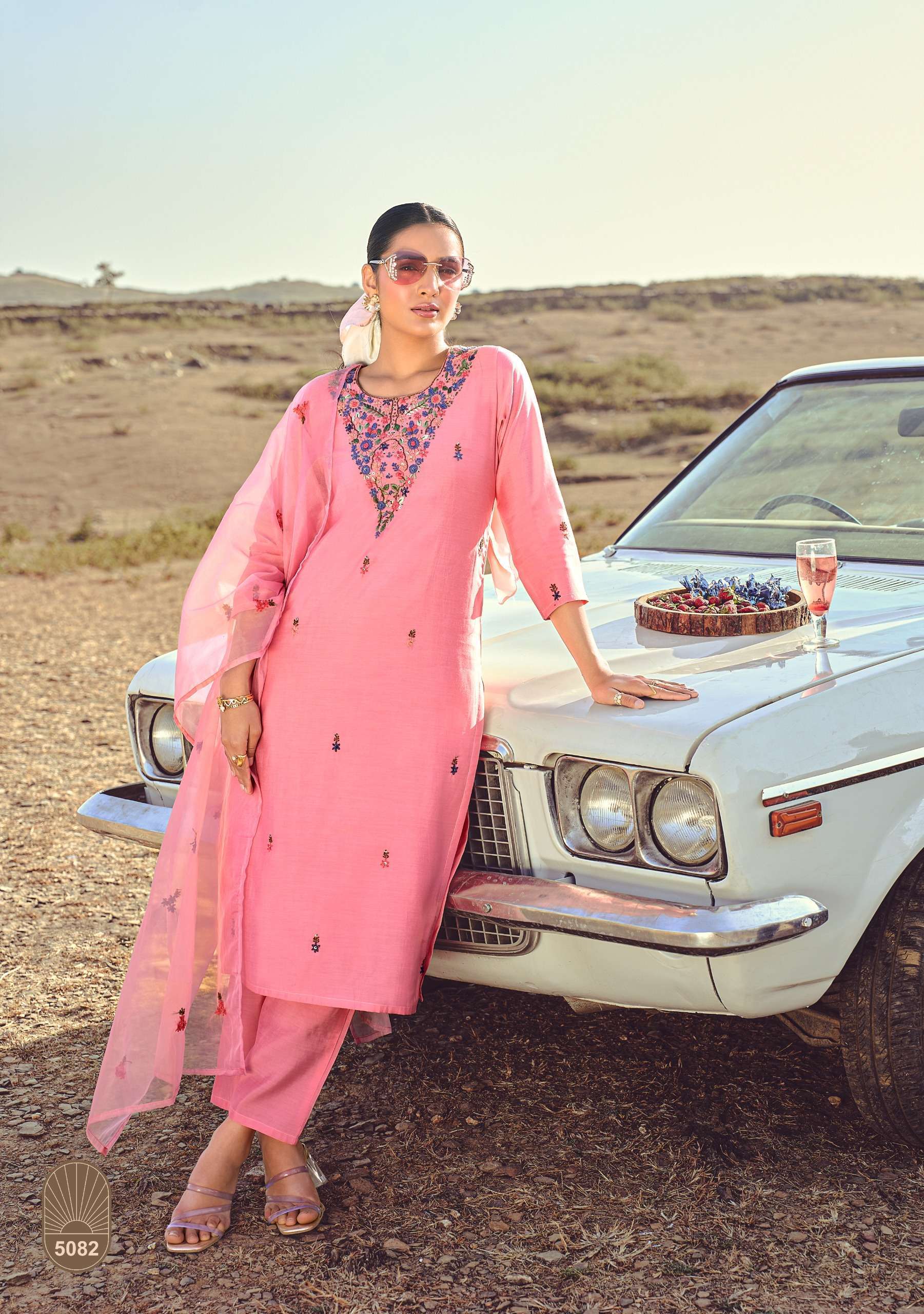 Anju fabrics chandani vol 5 Kurti market in Mumbai