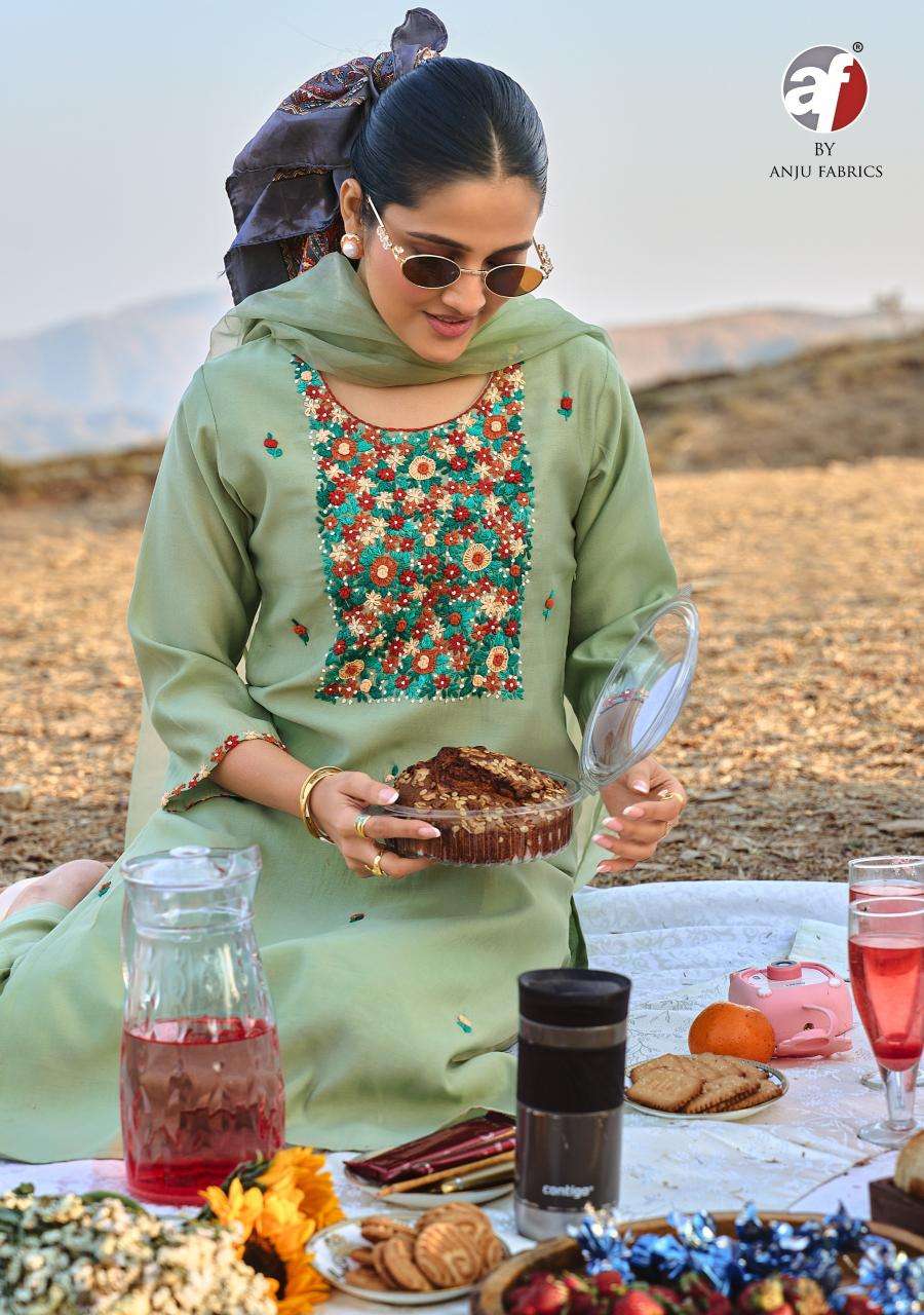 Anju fabrics chandani vol 5 Kurti market in Mumbai