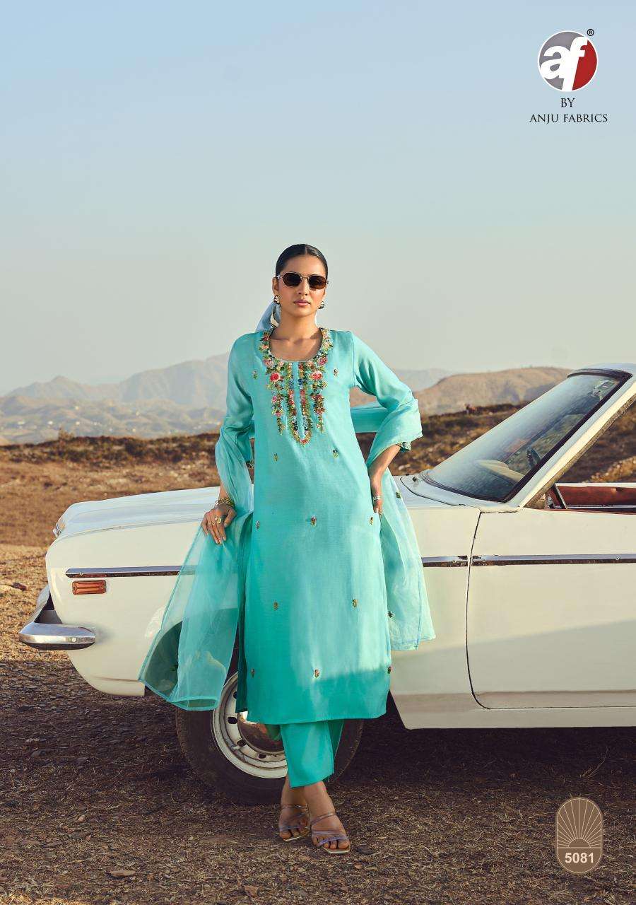 Anju fabrics chandani vol 5 Kurti market in Mumbai