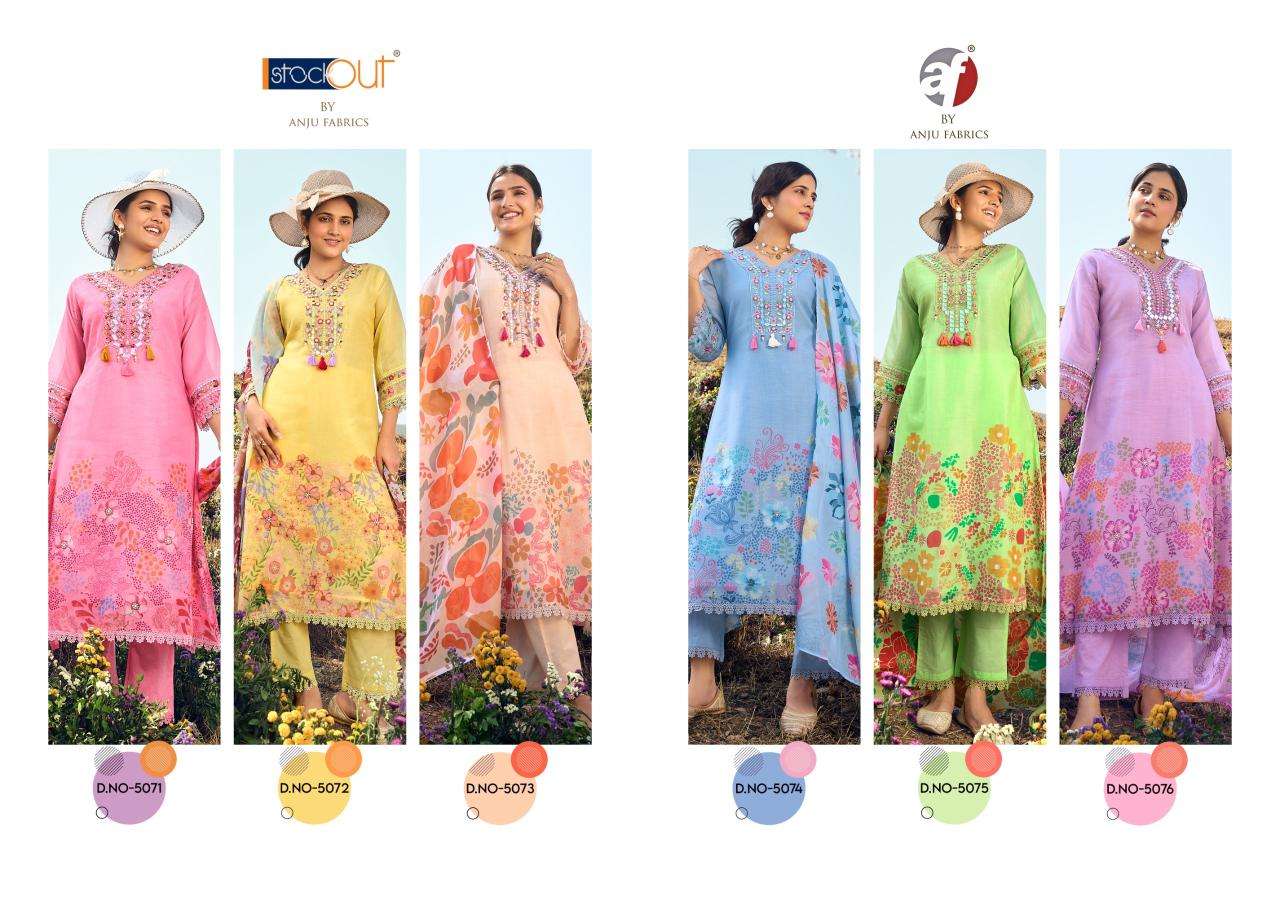 Anju fabrics rhythm vol 2 Designer kurtis in Hyderabad