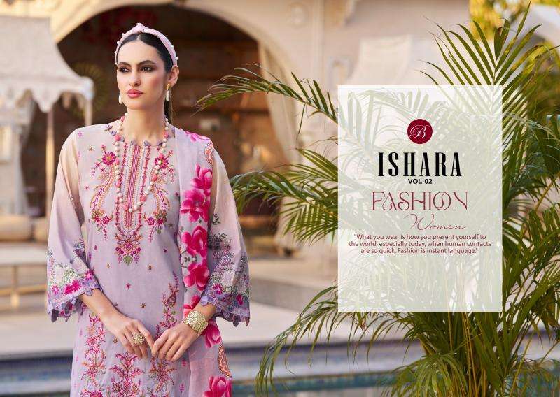 Belliza ishara vol 2 dress maerials bulk buy in Kolkata