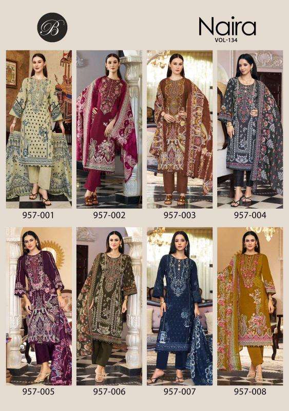 Belliza naira vol- 134 dress material distributors in Bangalore