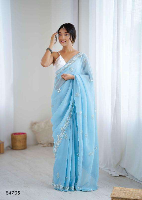 Bhagya laxmi aaheli Party wear sarees wholesale