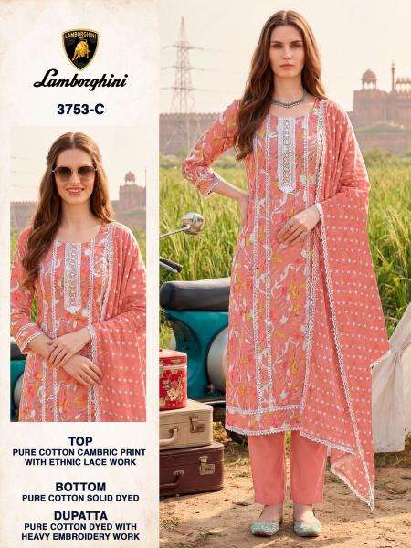 Bipson prints lamborgini 3753 Wholesale Dress material suppliers in Surat