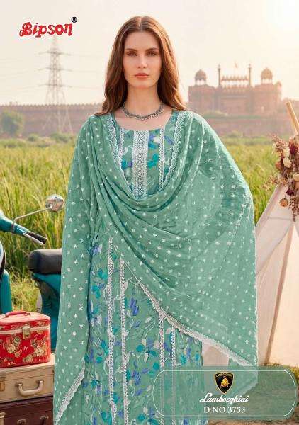 Bipson prints lamborgini 3753 Wholesale Dress material suppliers in Surat