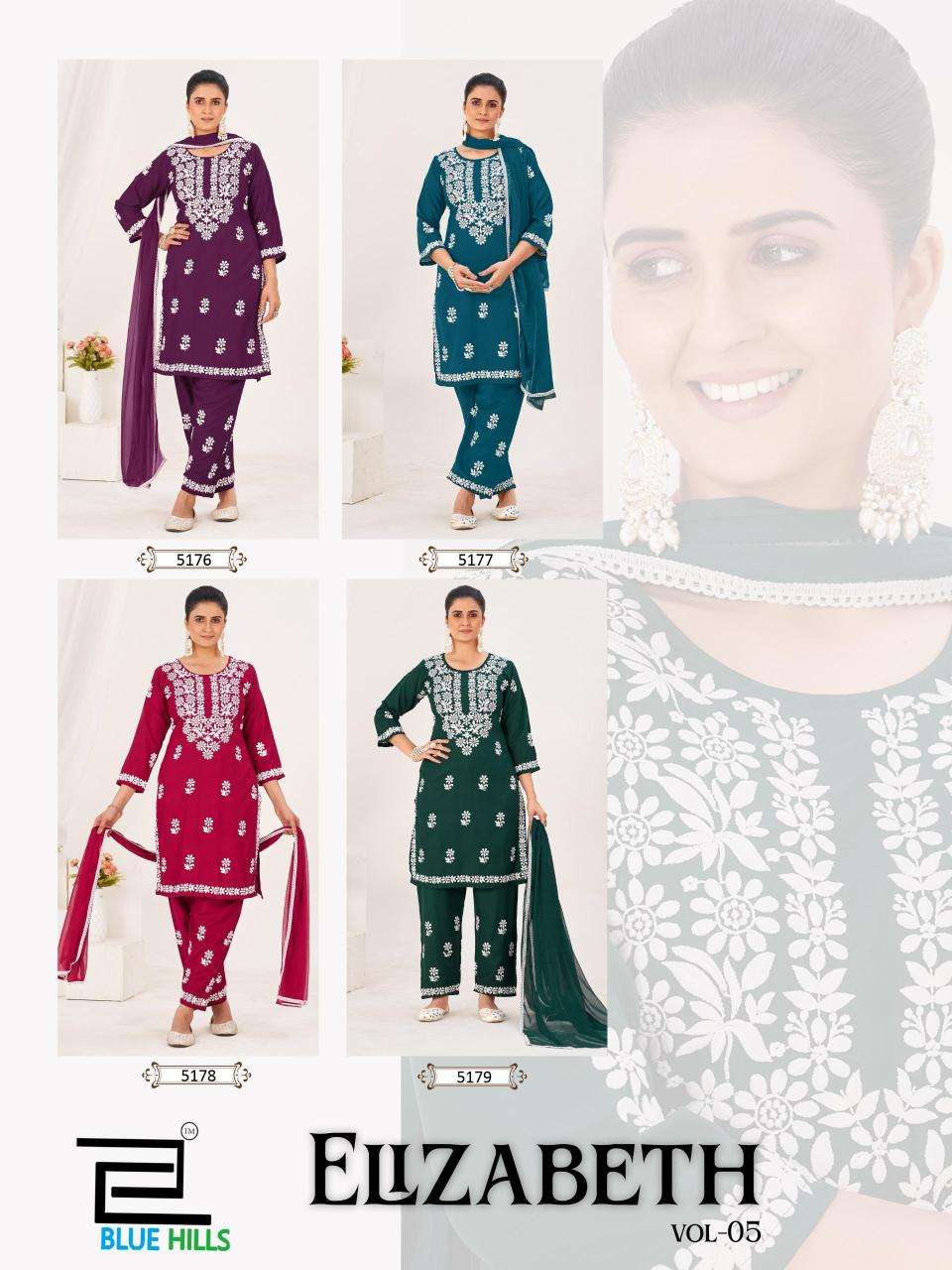 Blue hills elizabeth vol 5 Kurti manufacturers in Jaipur