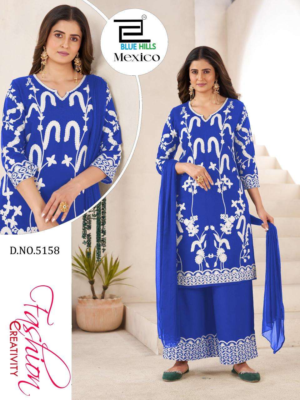 Blue hills mexico lucknowi Kurti wholesale market in Delhi