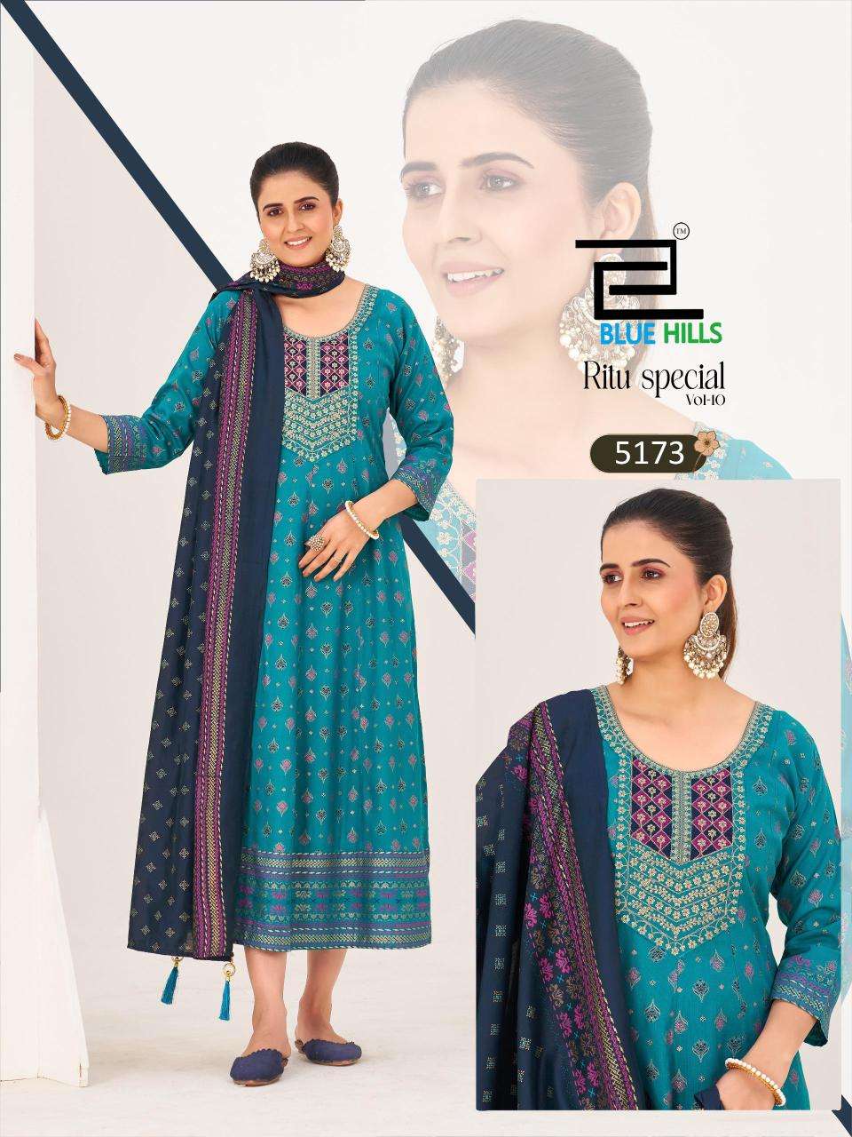 Blue hills ritu special vol-10 Wholesale kurti manufacturers in Kolkata