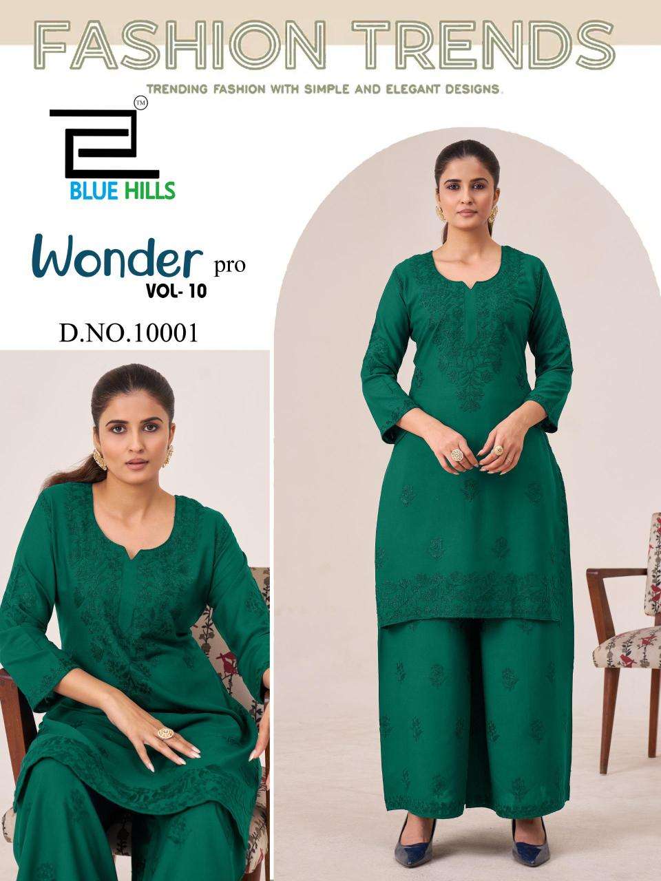 Blue hills wonder pro vol 10 Kurti dealers in Kolkata