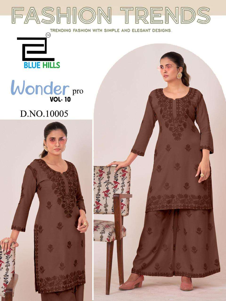 Blue hills wonder pro vol 10 Kurti dealers in Kolkata