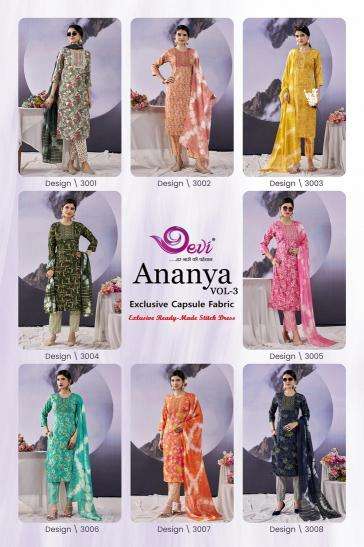 Devi ananya vol-3 Kurti wholesalers in Hyderabad