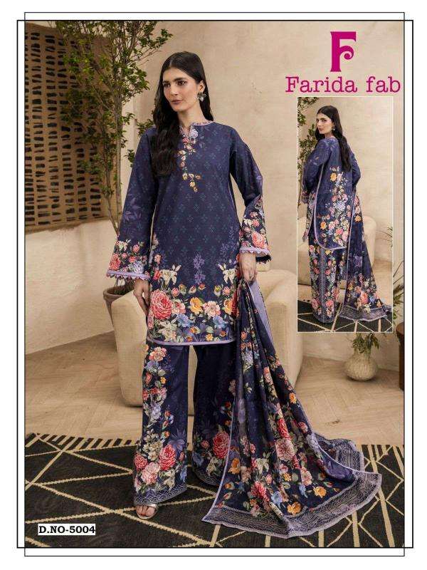 Farida fab ramsha vol- 5 pakistani designer suits wholesale in india