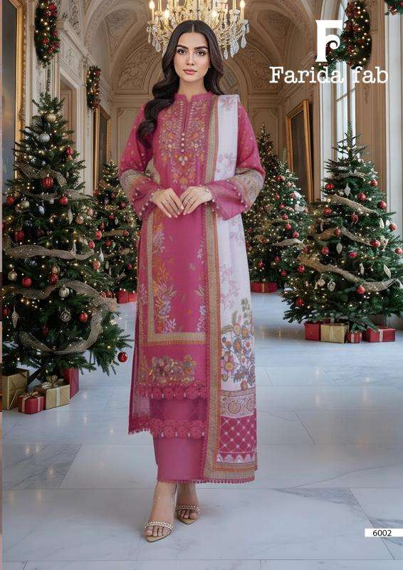 Farida fab ramsha vol-6 Latest salwar suit designs for wholesale