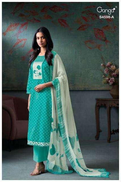 Ganga binal 4598 Dress material for boutique in Gujarat