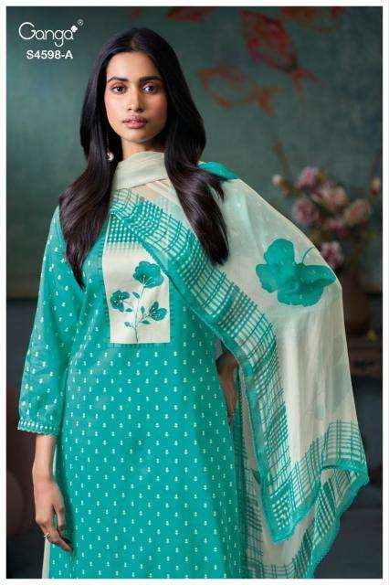 Ganga binal 4598 Dress material for boutique in Gujarat
