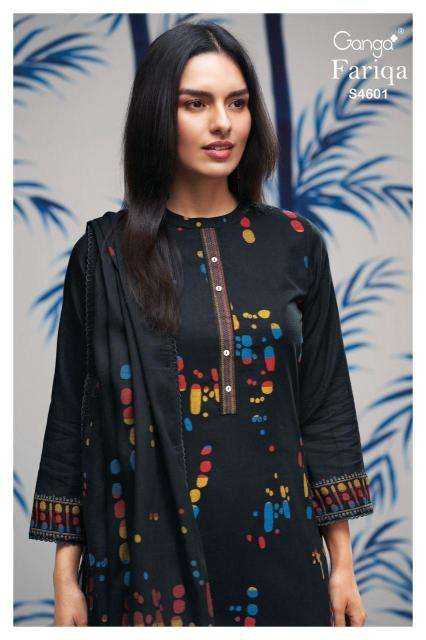 Ganga fariqa 4601 Dress materials market in Ahmedabad