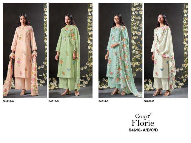 Ganga florie 4610 Wholesale dress suppliers in Mumbai
