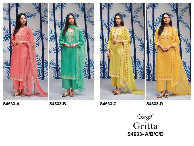 Ganga gritta 4633 Vadodara dress material market