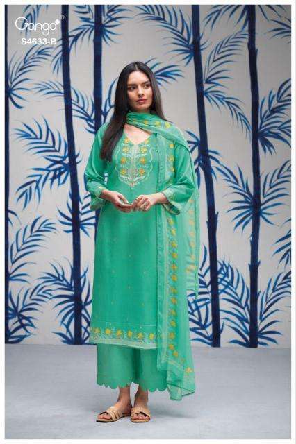 Ganga gritta 4633 Vadodara dress material market