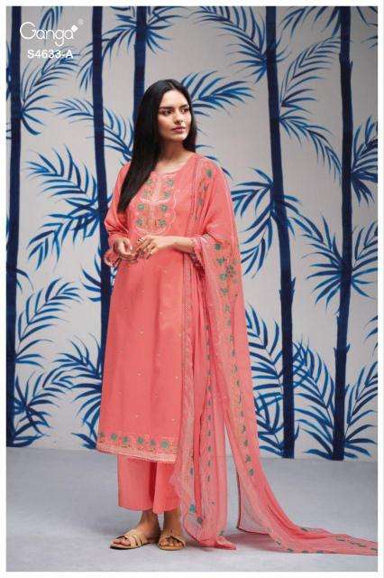 Ganga gritta 4633 Vadodara dress material market
