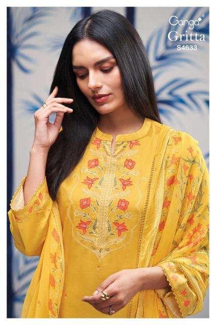 Ganga gritta 4633 Vadodara dress material market