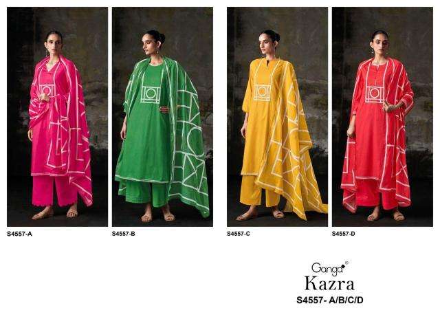 Ganga kazra 4557 Dress materials online