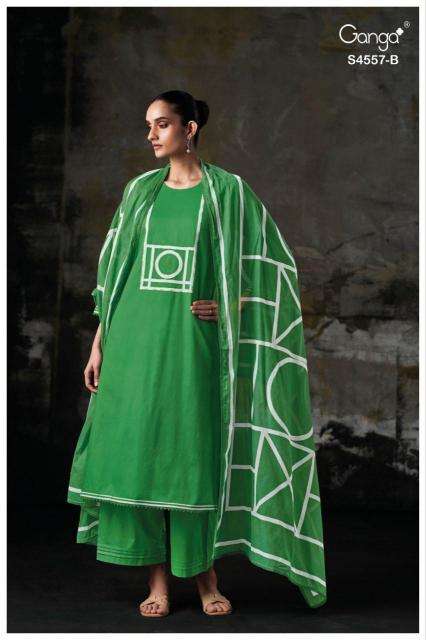 Ganga kazra 4557 Dress materials online