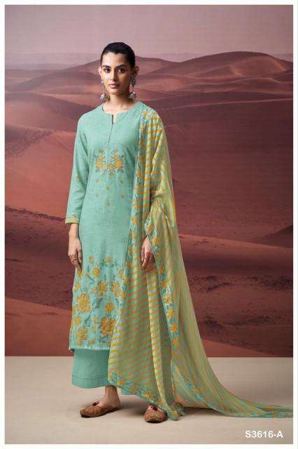 Ganga vanshika 3616 Dress materials traders in delhi