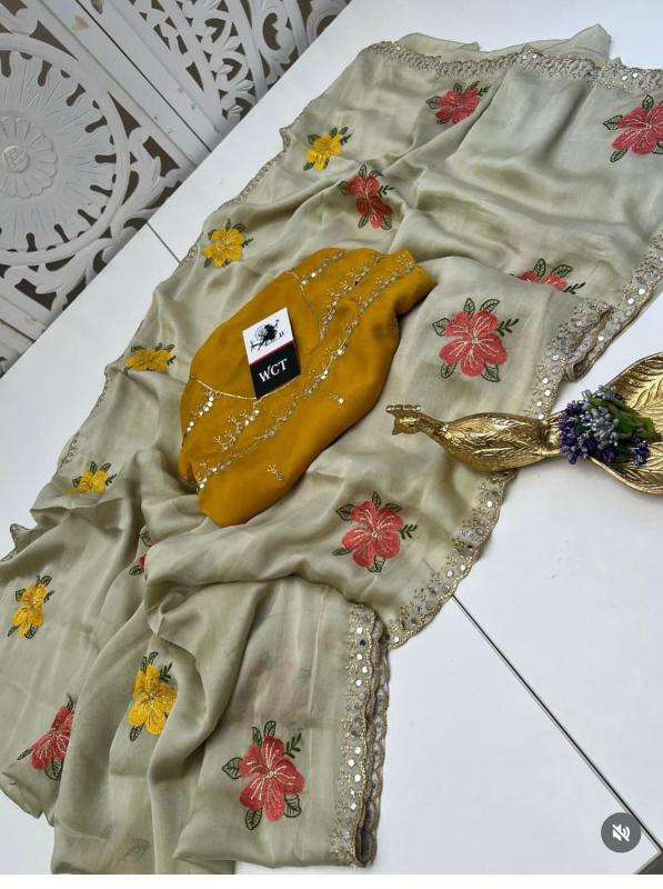 GC flower Saree market in Jaipur for wholesale