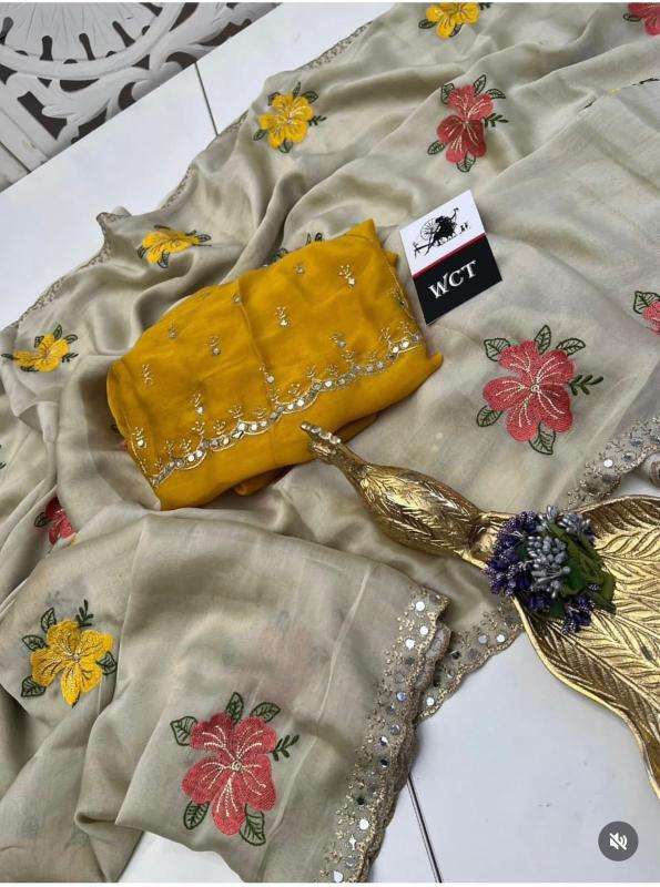 GC flower Saree market in Jaipur for wholesale