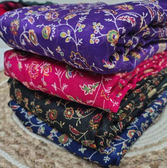 GC marshmellow silk Saree manufacturer in Mumbai