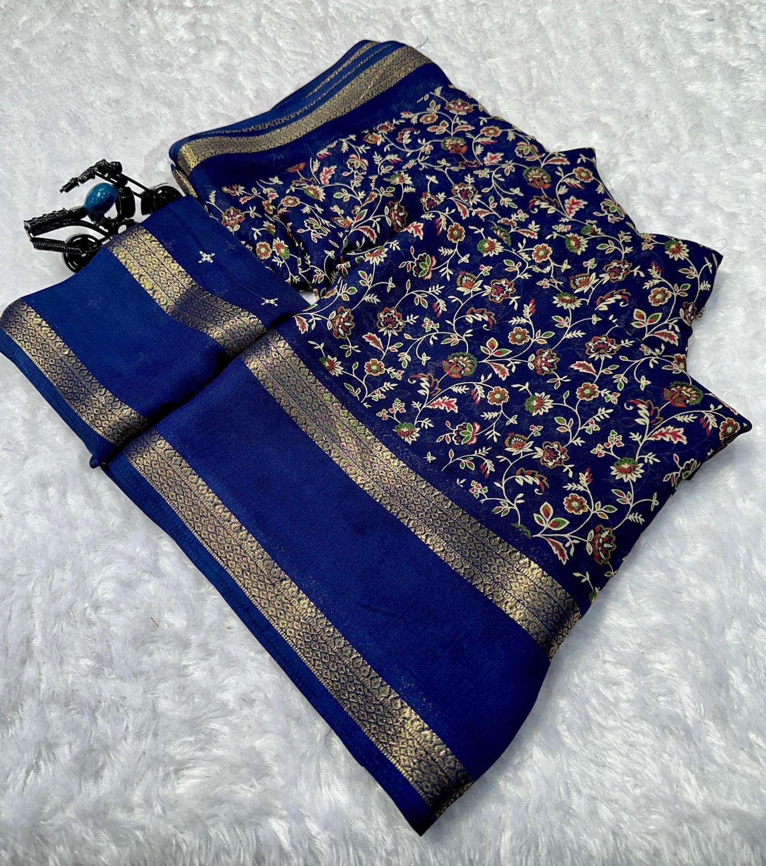 GC marshmellow silk Saree manufacturer in Mumbai