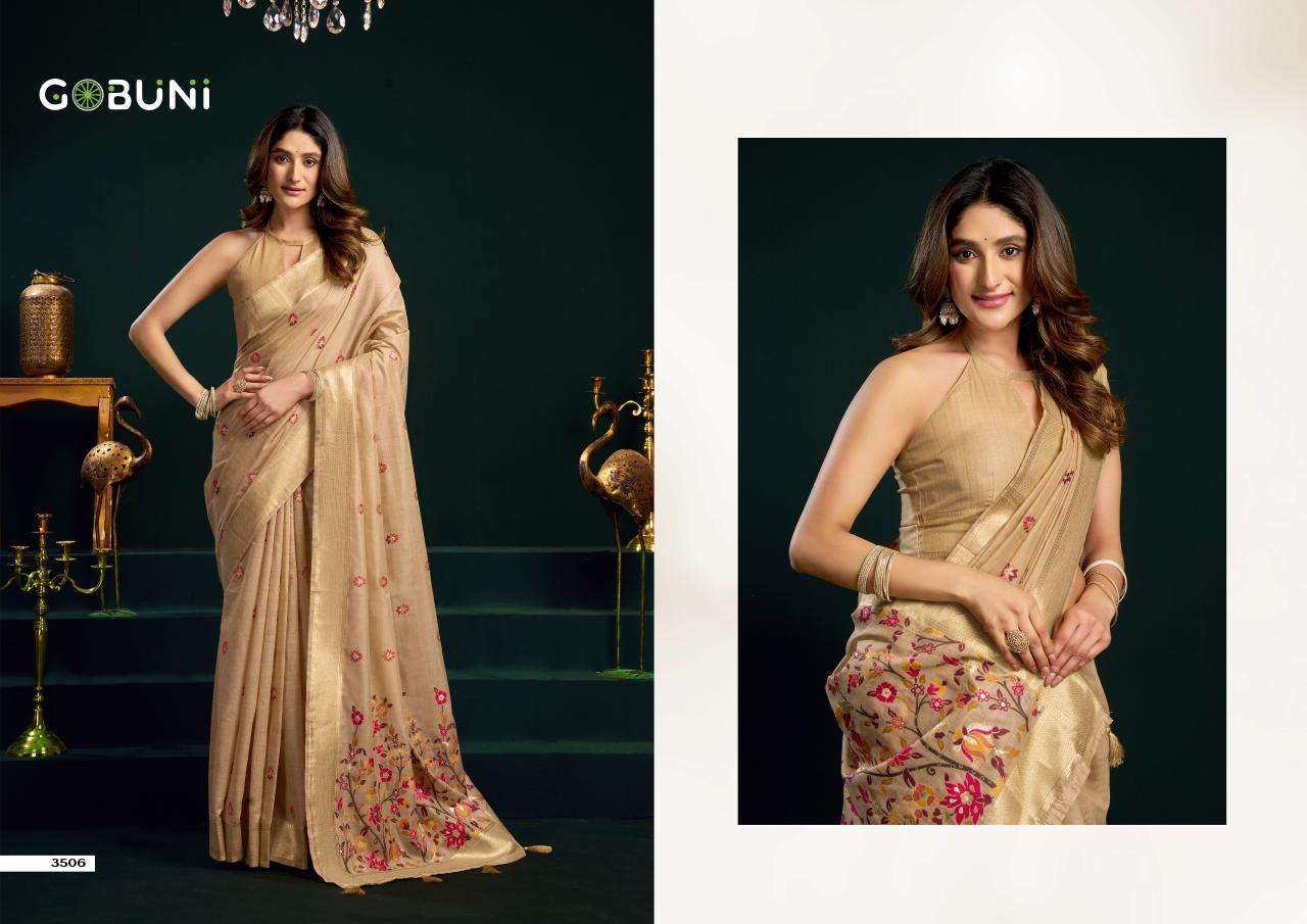 Gobuni siya munga Wholesale saree manufacturers in Ahmedabad