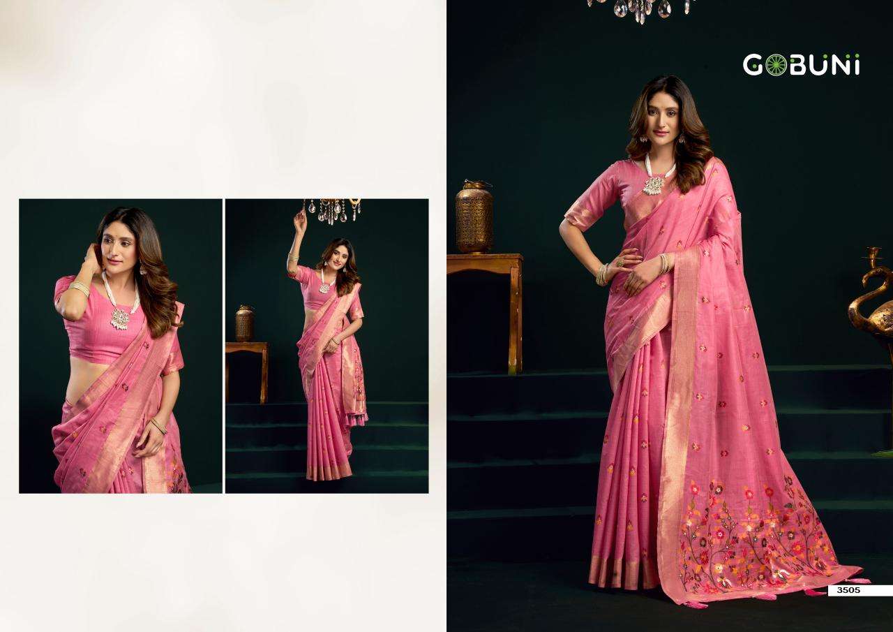 Gobuni siya munga Wholesale saree manufacturers in Ahmedabad