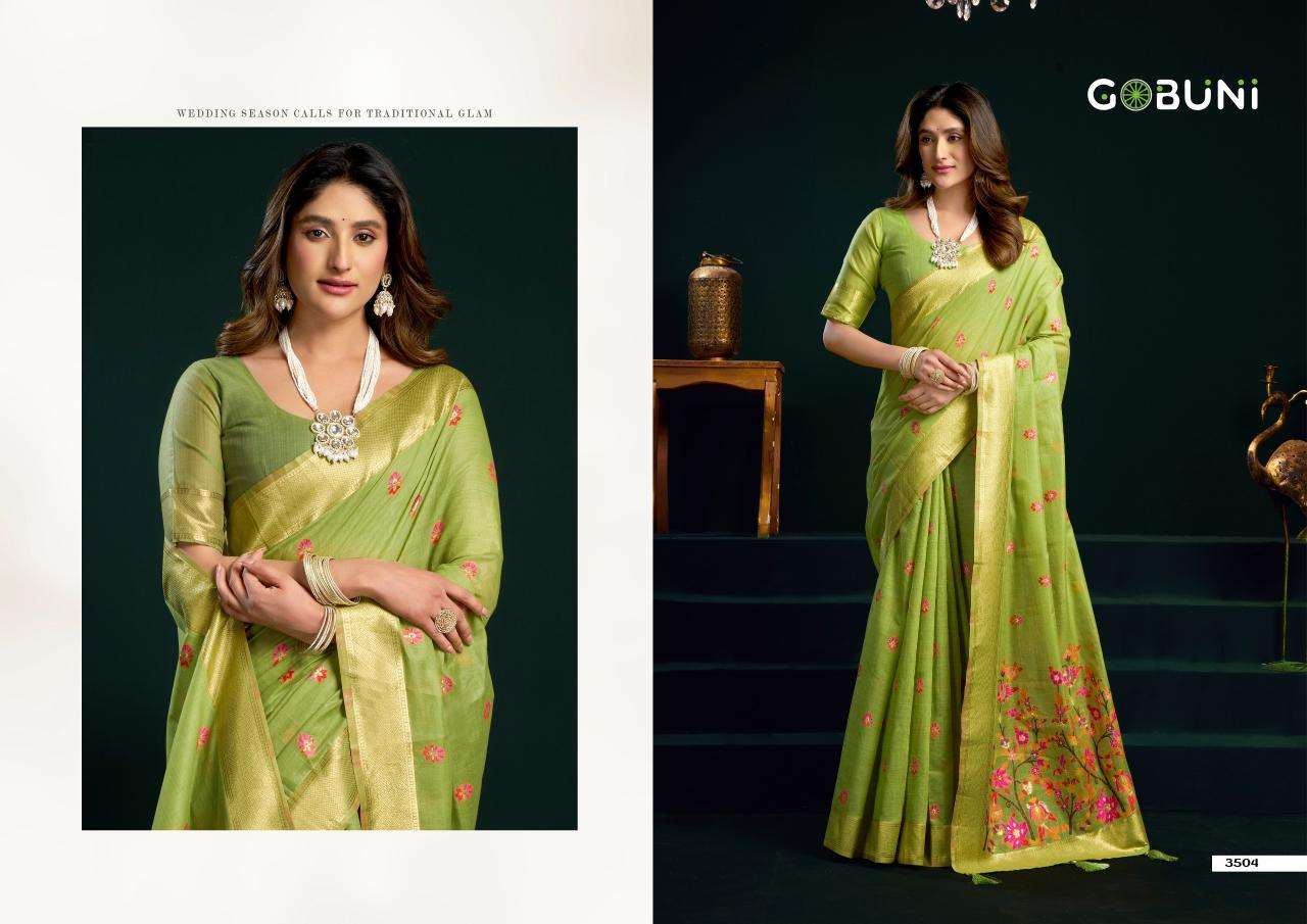 Gobuni siya munga Wholesale saree manufacturers in Ahmedabad