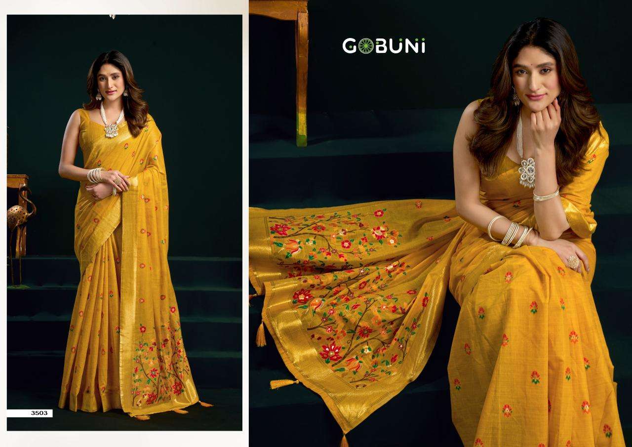 Gobuni siya munga Wholesale saree manufacturers in Ahmedabad