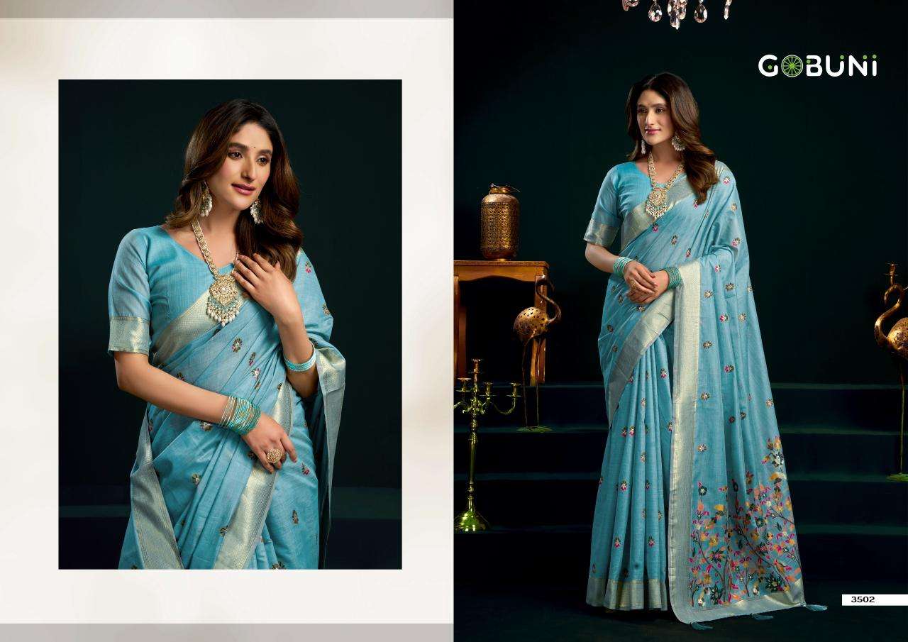 Gobuni siya munga Wholesale saree manufacturers in Ahmedabad