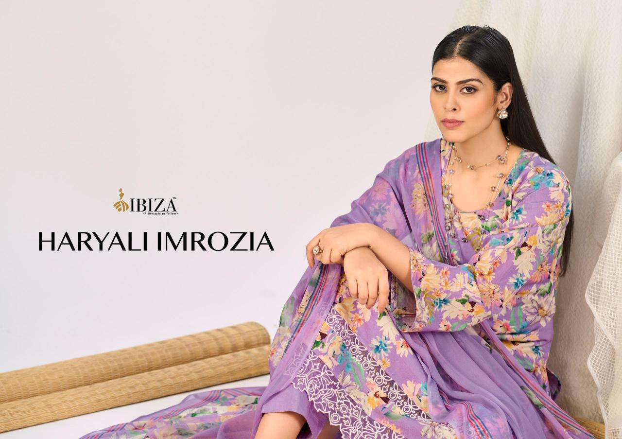 Ibiza haryali imrozia Dress material suppliers in Jaipur