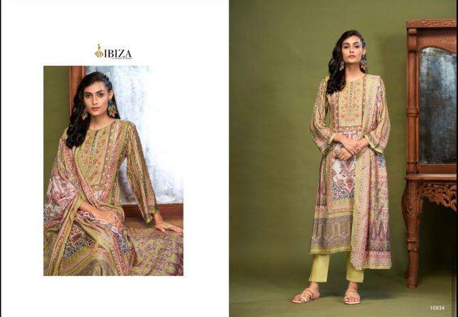 Ibiza laira Unstitched dress materials in Gujarat