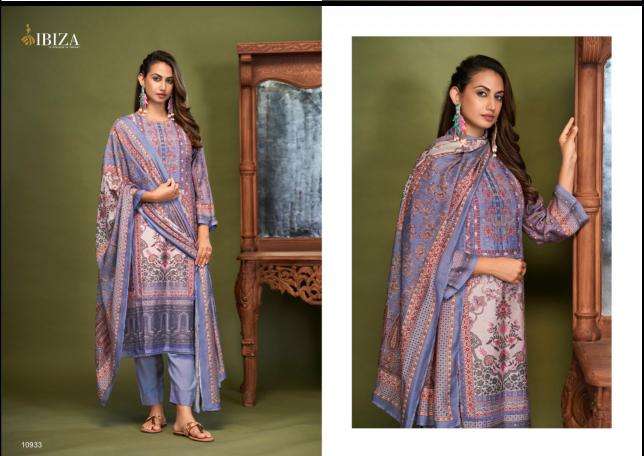 Ibiza laira Unstitched dress materials in Gujarat