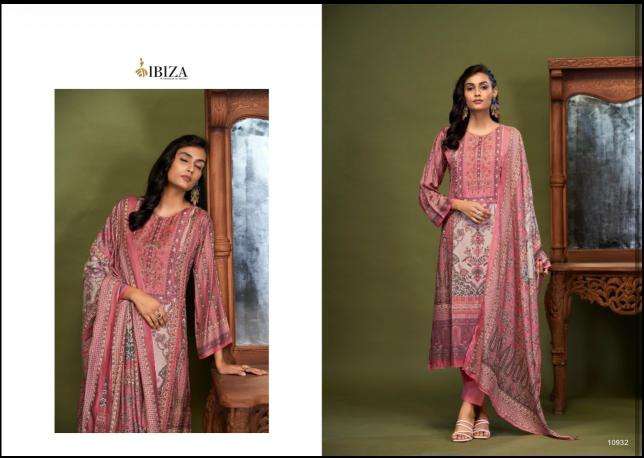 Ibiza laira Unstitched dress materials in Gujarat