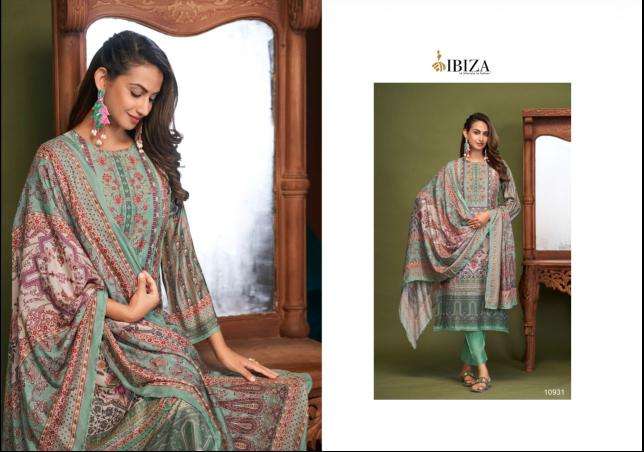 Ibiza laira Unstitched dress materials in Gujarat