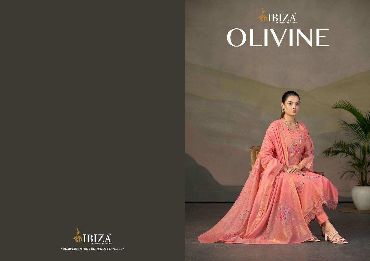 Ibiza olivine dress material wholesale market