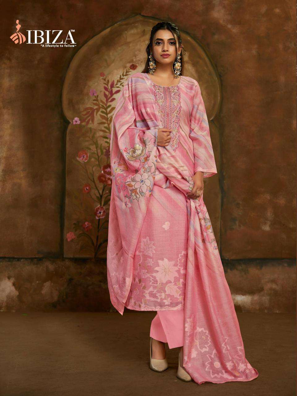 Ibiza vesnavi dress material wholesale market in surat