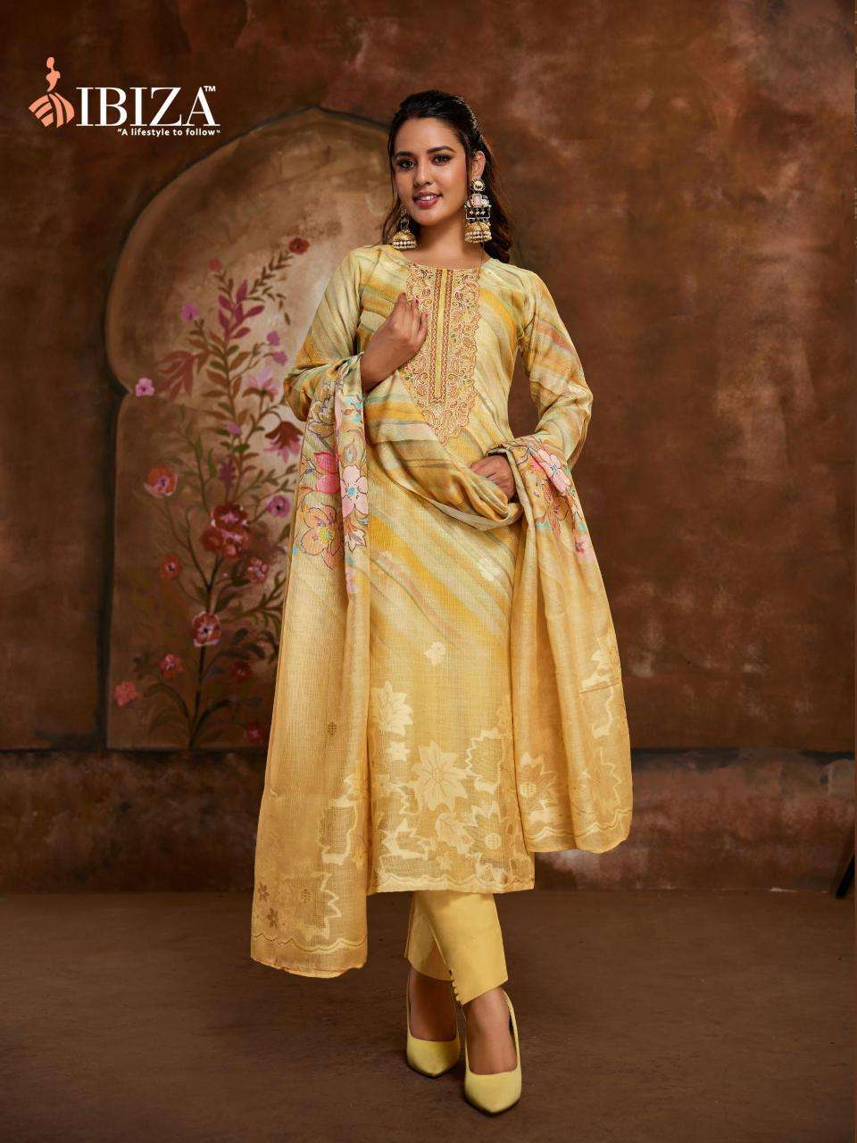 Ibiza vesnavi dress material wholesale market in surat