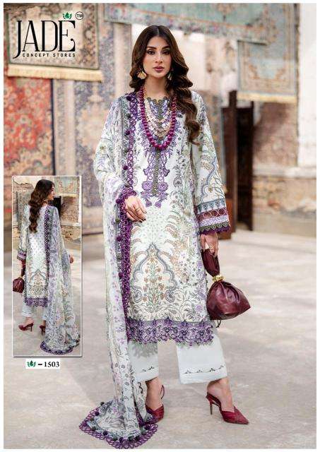 Jade crimson vol-15 Wholesale Dress material suppliers in Mumbai
