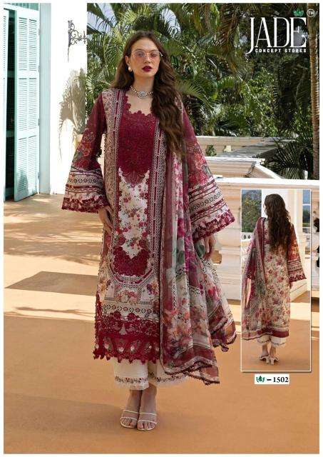 Jade crimson vol-15 Wholesale Dress material suppliers in Mumbai